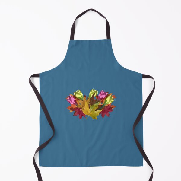 Item preview, Autumn bouquet with leaves and pink and yellow flowers designed and sold by mariya-ivanova.