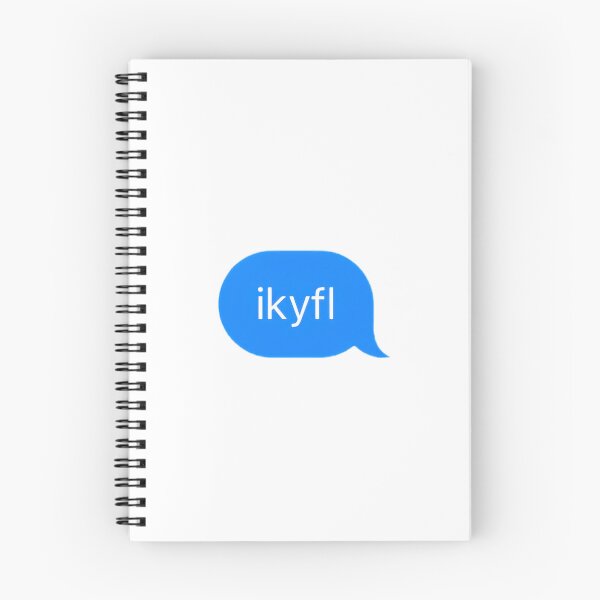 Item preview, "ikyfl" Text Message designed and sold by PrettiPrintts.