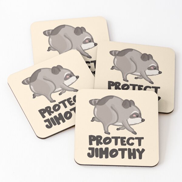 Item preview, Protect Jimothy Raccoon designed and sold by Khotekmei.