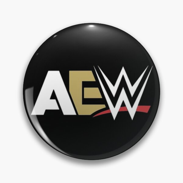 Item preview, AEW x WWE Mashup Parody Wrestling Logo designed and sold by Sedwalhissan.