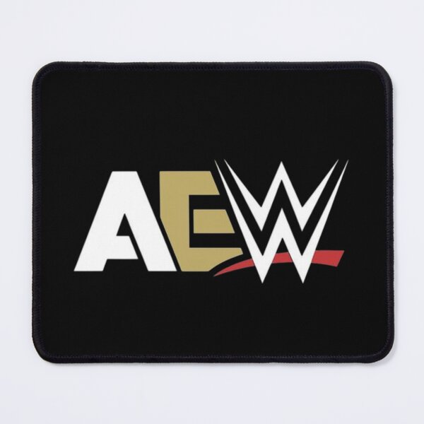 Item preview, AEW x WWE Mashup Parody Wrestling Logo designed and sold by Sedwalhissan.