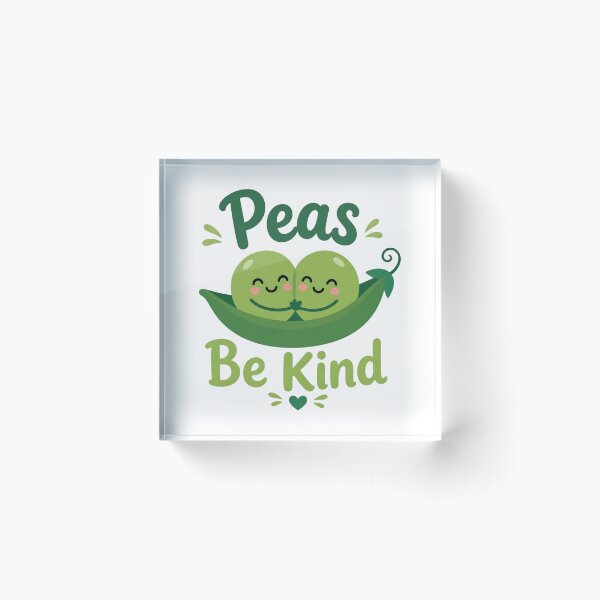 Item preview, Peas Be Kind Funny Pea Pun Cute Kindness designed and sold by Cerys-GS.
