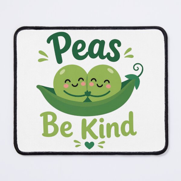 Item preview, Peas Be Kind Funny Pea Pun Cute Kindness designed and sold by Cerys-GS.