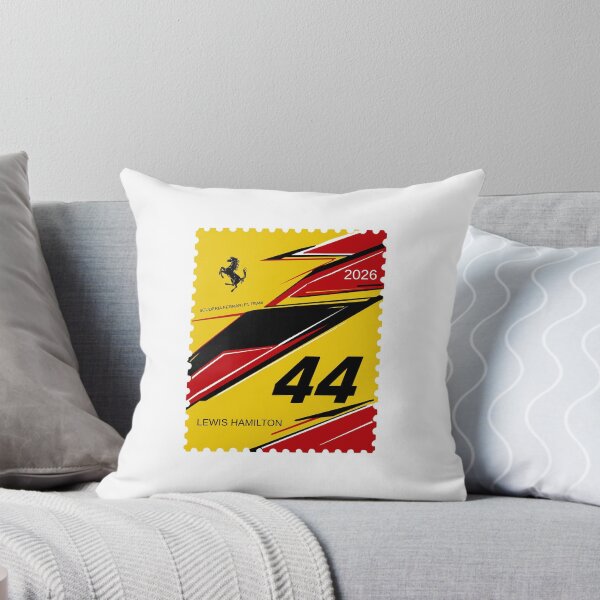 Item preview, Lewis Hamilton Helmet Stamp Ferrari Formula 1 designed and sold by 816-Stickers.