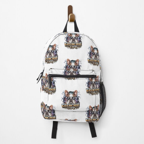 Item preview, 90s Vintage Bootleg Rap Frenchie French Bulldog Graphic designed and sold by Gameshalah's Designs Hub.