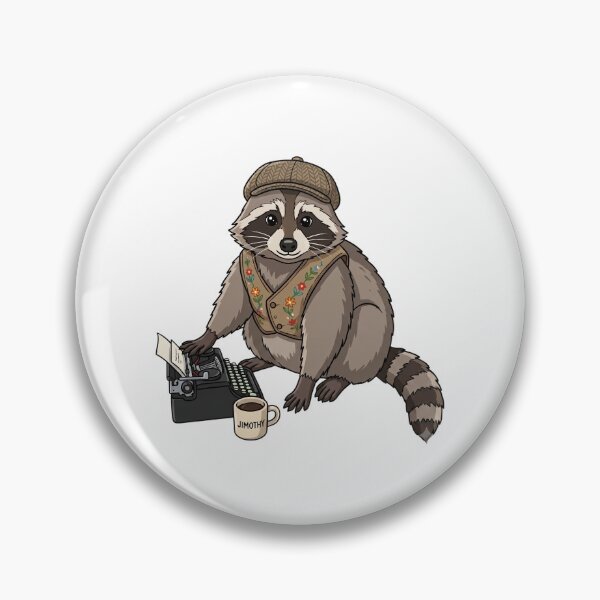Item preview, Jimothy Raccoon Writer Meme designed and sold by sundardesigns.