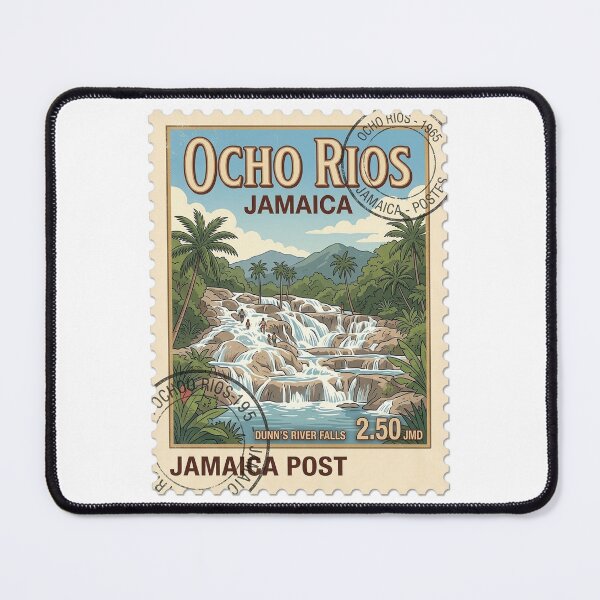 Item preview, Ocho Rios Jamaica Dunn's River Falls Travel Stamp designed and sold by k3rstman1.
