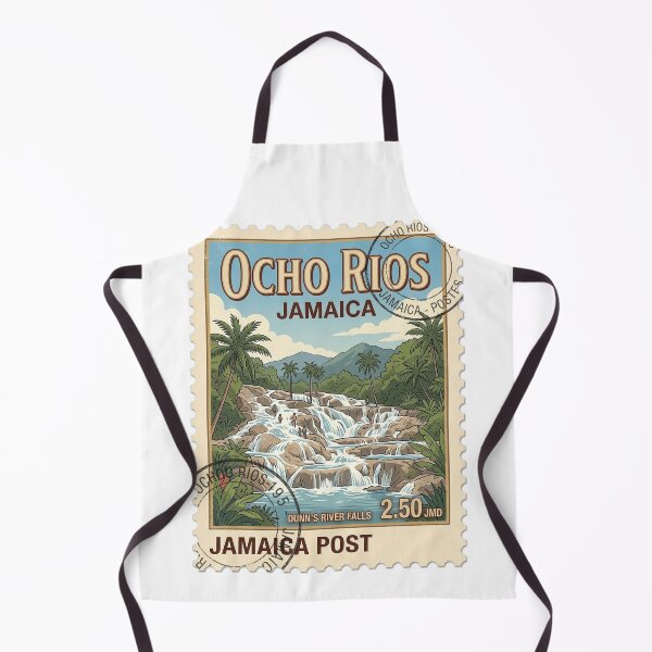 Item preview, Ocho Rios Jamaica Dunn's River Falls Travel Stamp designed and sold by k3rstman1.