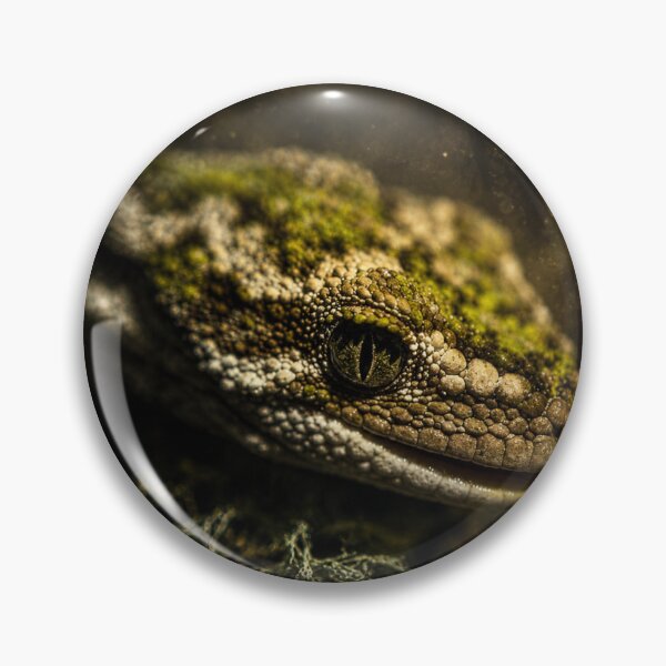 Item preview, New Zealand Rough Gecko | Rare Native Gecko | Cinematic Wildlife Art designed and sold by NocturnalNook.