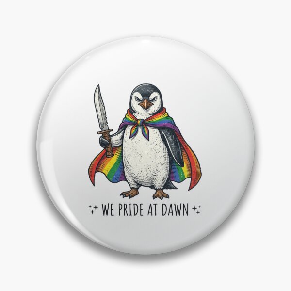 Item preview, We Pride At Dawn Funny Pride Penguin Knife Lgbtq designed and sold by raedattia.