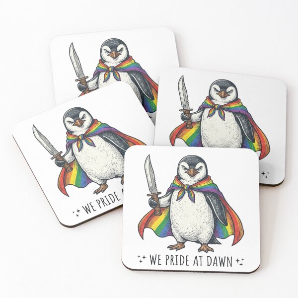 Item preview, We Pride At Dawn Funny Pride Penguin Knife Lgbtq designed and sold by raedattia.