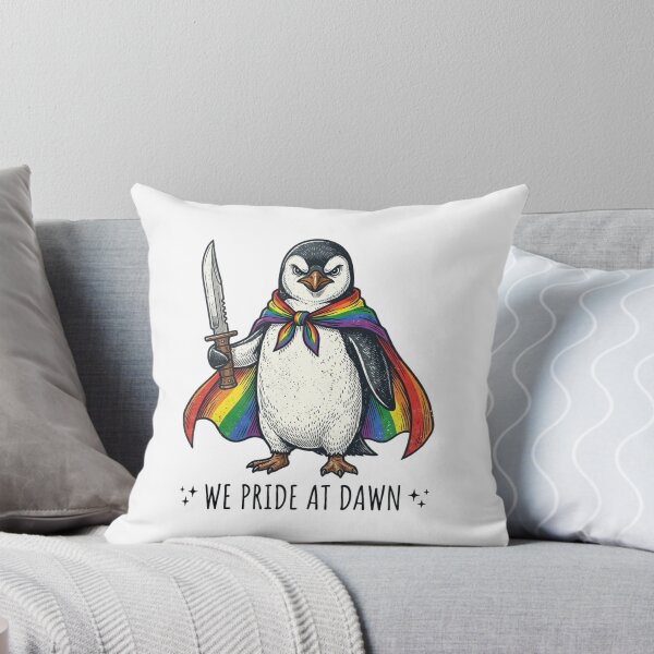 Item preview, We Pride At Dawn Funny Pride Penguin Knife Lgbtq designed and sold by raedattia.