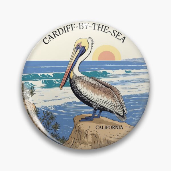 Item preview, Cardiff-by-the-Sea California: Pelican Cliff designed and sold by CircinusStore.