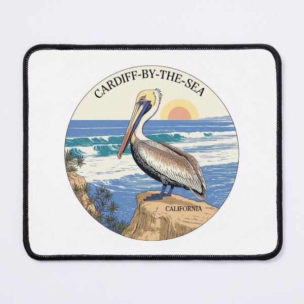 Item preview, Cardiff-by-the-Sea California: Pelican Cliff designed and sold by CircinusStore.