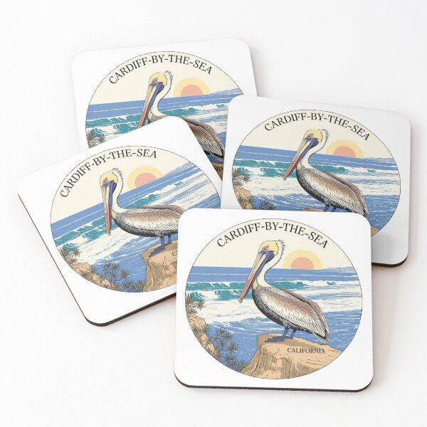 Item preview, Cardiff-by-the-Sea California: Pelican Cliff designed and sold by CircinusStore.