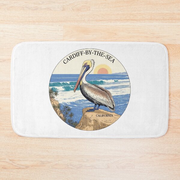 Item preview, Cardiff-by-the-Sea California: Pelican Cliff designed and sold by CircinusStore.