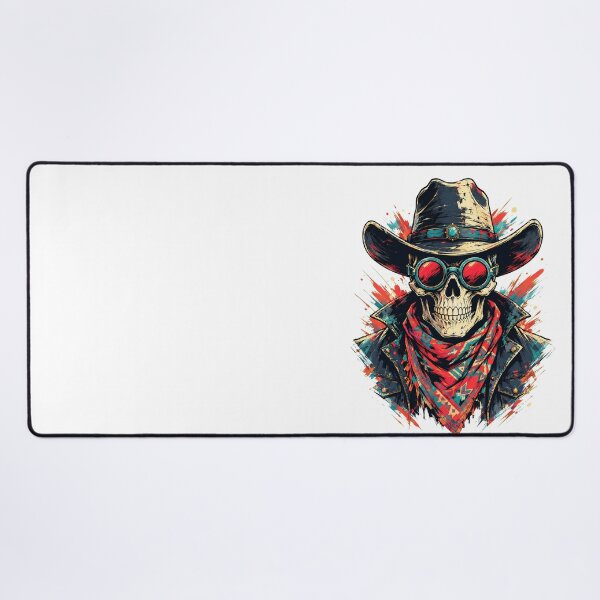 Item preview, Cowboy Skull With Red Goggles designed and sold by Lobory.