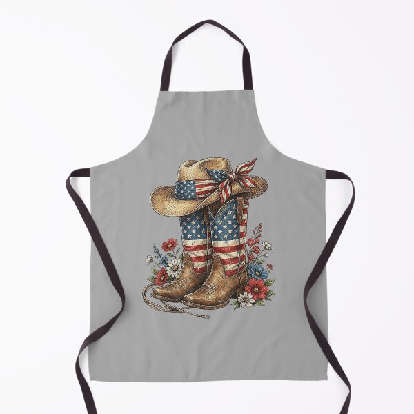 Item preview, Western Cowboy Boots USA Flag 4th of July Patriotic Cowgirl designed and sold by ArleneRowe.