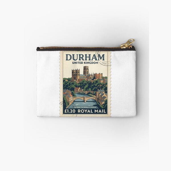 Item preview, Durham Cathedral United Kingdom Vintage Travel Stamp designed and sold by k3rstman1.