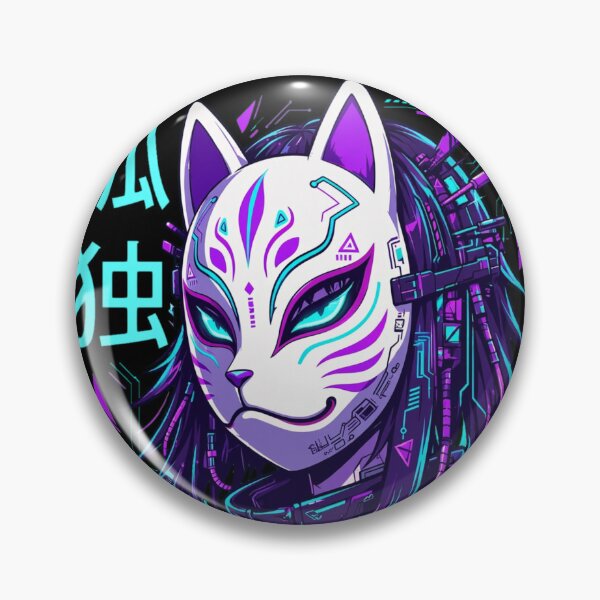Item preview, Cyberpunk Kitsune designed and sold by Rama KLK.