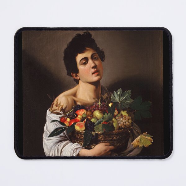 Item preview, Boy with a Basket of Fruit designed and sold by artofuniverse.