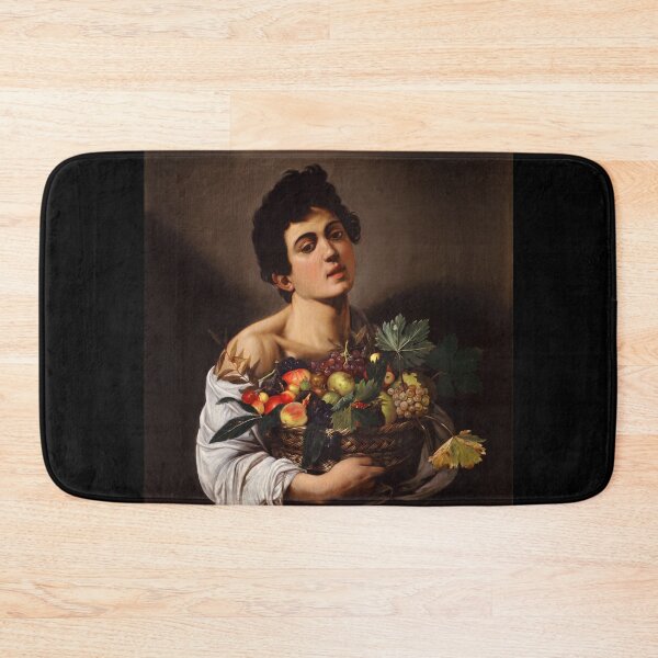 Item preview, Boy with a Basket of Fruit designed and sold by artofuniverse.