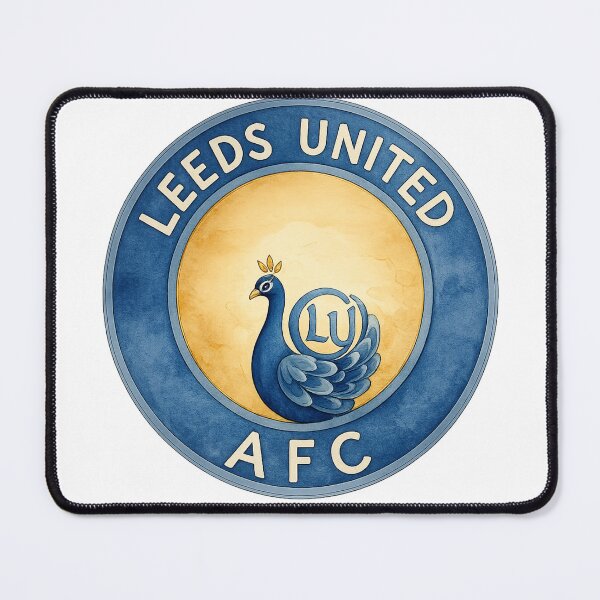 Item preview, Leeds United Peacock designed and sold by Simsonic.