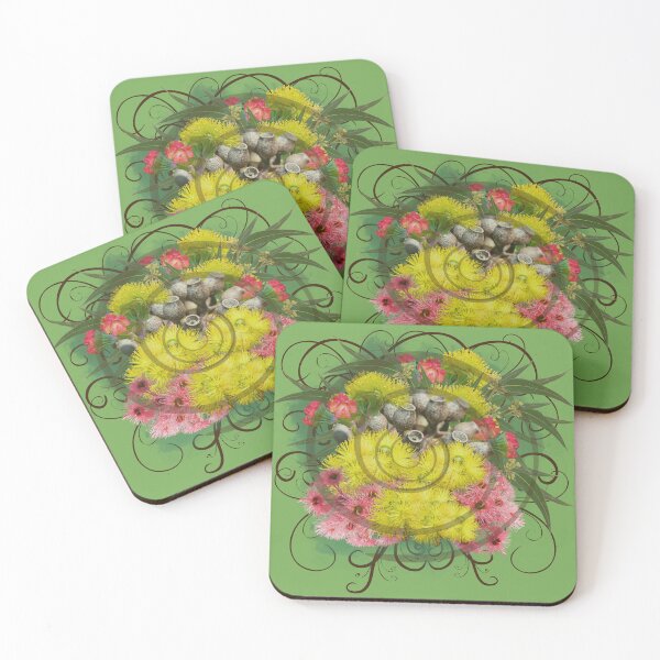 Item preview, Australian Native Flower Swirl designed and sold by GeoGoose.