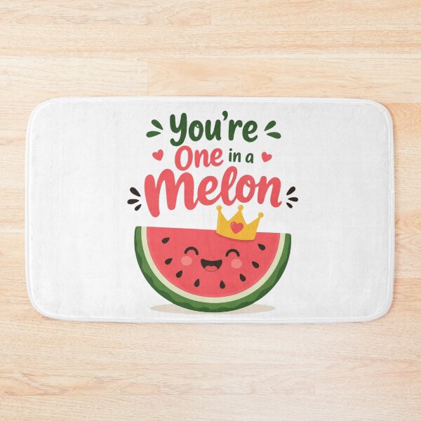 Item preview, One In A Melon Cute Watermelon Pun designed and sold by Cerys-GS.