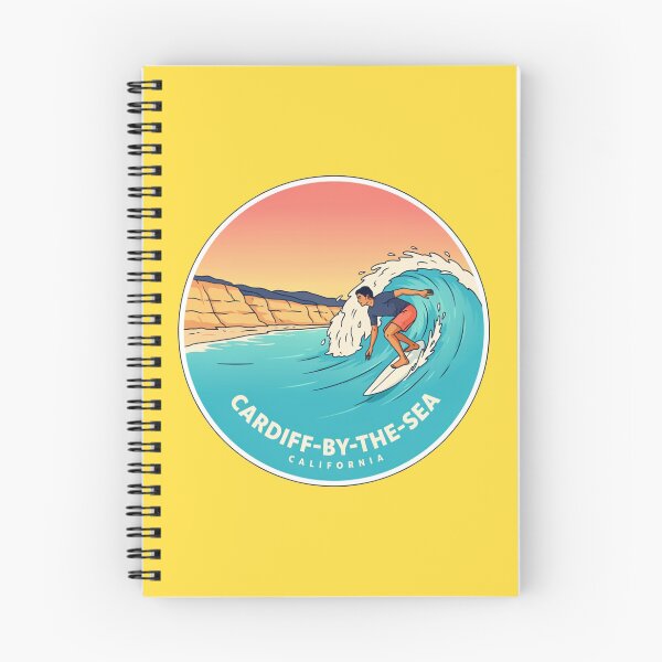 Item preview, Cardiff-by-the-Sea California: Surf Wave designed and sold by CircinusStore.