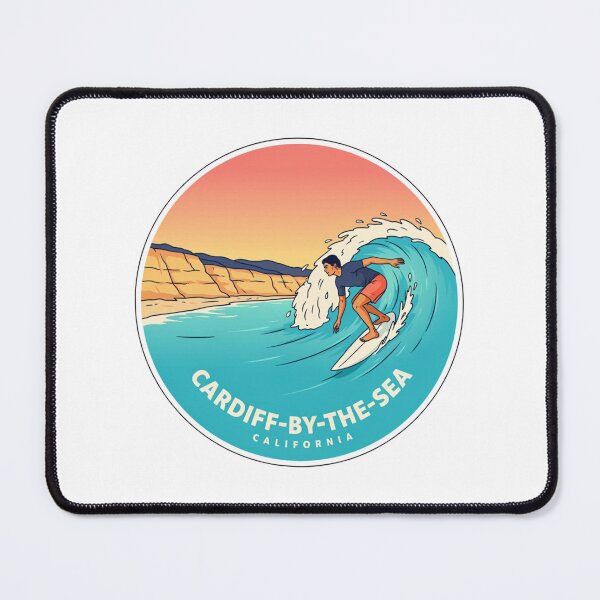 Item preview, Cardiff-by-the-Sea California: Surf Wave designed and sold by CircinusStore.