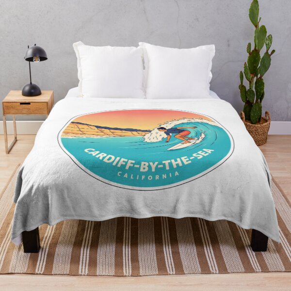 Item preview, Cardiff-by-the-Sea California: Surf Wave designed and sold by CircinusStore.