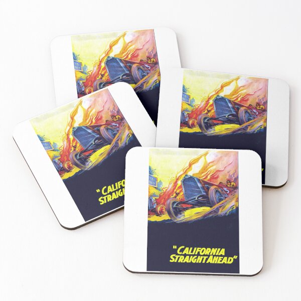 Item preview, California Straight Ahead Vintage Movie Poster designed and sold by samuelgolex.