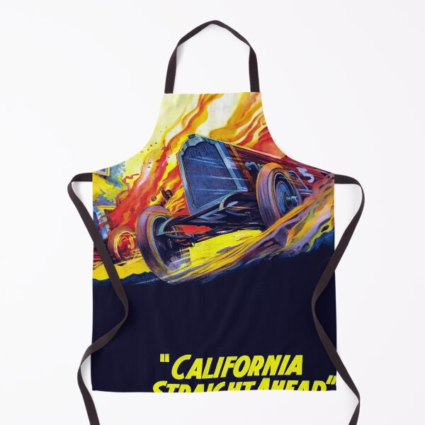 Item preview, California Straight Ahead Vintage Movie Poster designed and sold by samuelgolex.