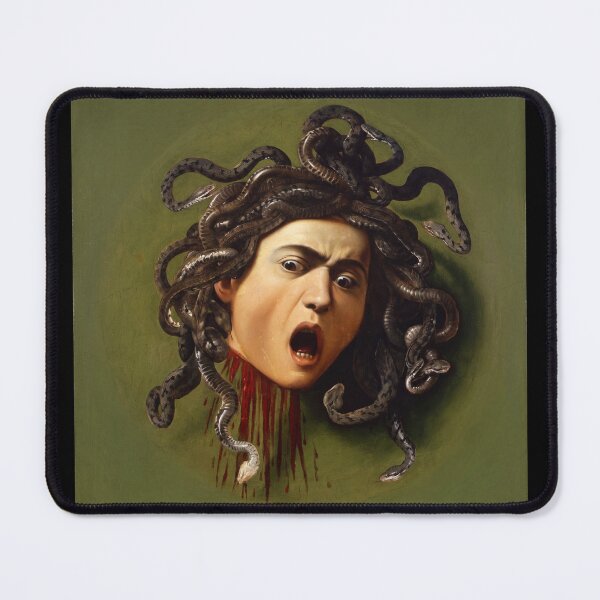 Item preview, Screaming Medusa Head with Serpents designed and sold by artofuniverse.
