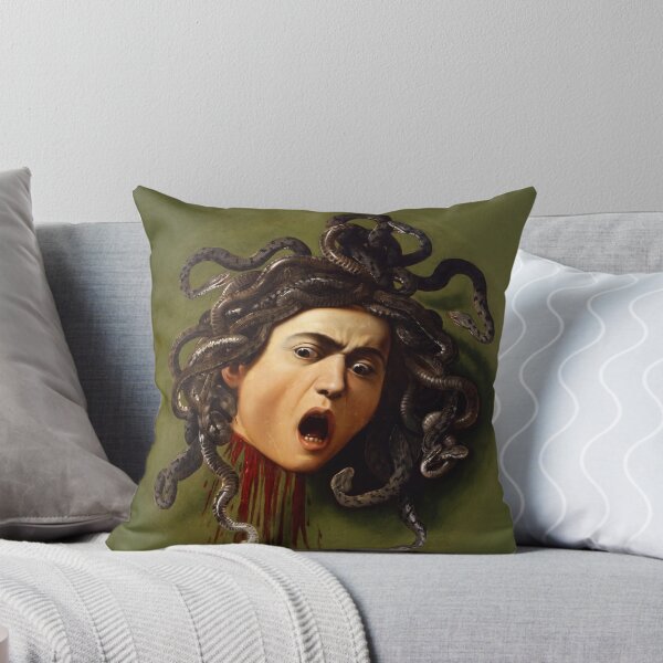 Item preview, Screaming Medusa Head with Serpents designed and sold by artofuniverse.