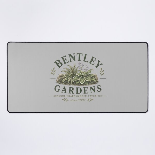 Item preview, Women's Vintage Shade Garden Design Hosta & Fern Botanical Artwork V-Neck designed and sold by ArleneRowe.