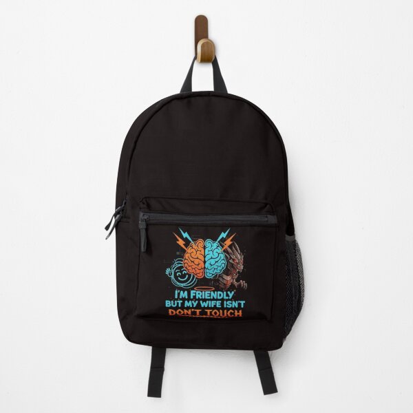 Item preview, I'm Friendly But My Wife Isn't Don't Touch designed and sold by SkrabinhoArt.
