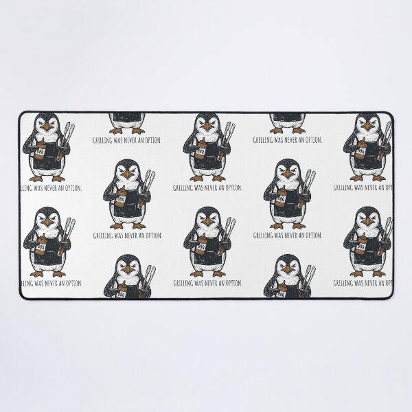 Item preview, Grilling Was Never An Option Funny BBQ Penguin Grill Master designed and sold by raedattia.