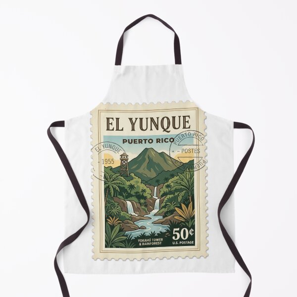 Item preview, El Yunque Puerto Rico Rainforest Travel Stamp designed and sold by k3rstman1.