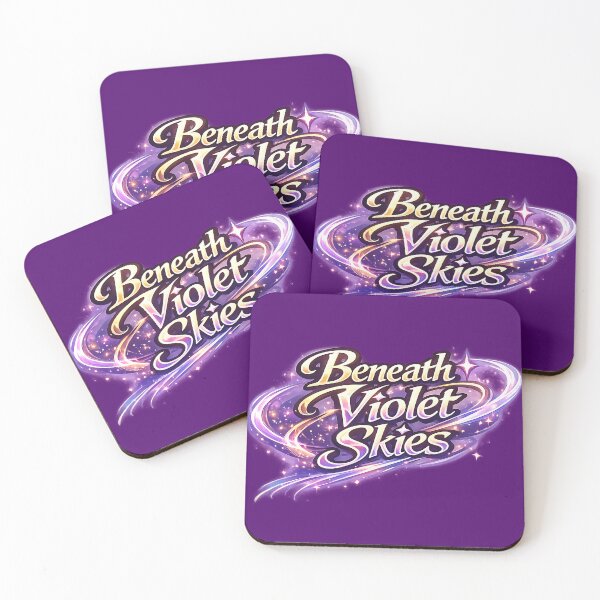 Item preview, Beneath Violet Skies.(Anime Ver.) designed and sold by MaxDreamsArt.