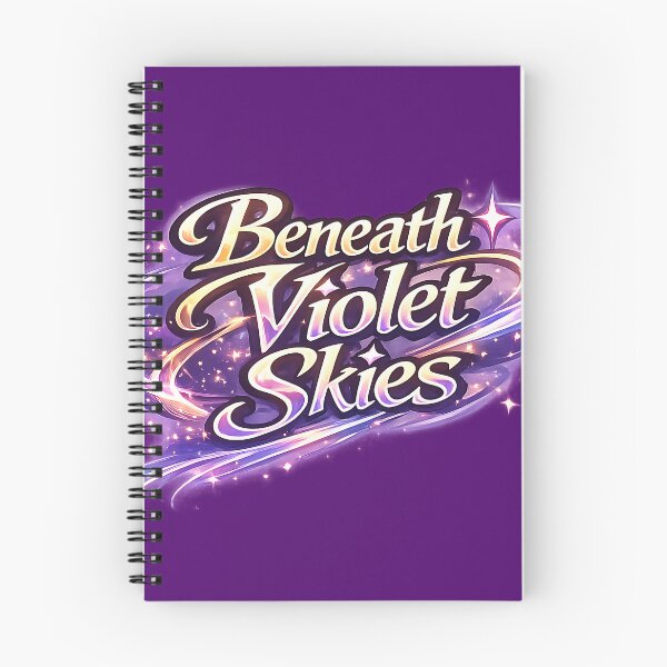 Item preview, Beneath Violet Skies.(Anime Ver.) designed and sold by MaxDreamsArt.