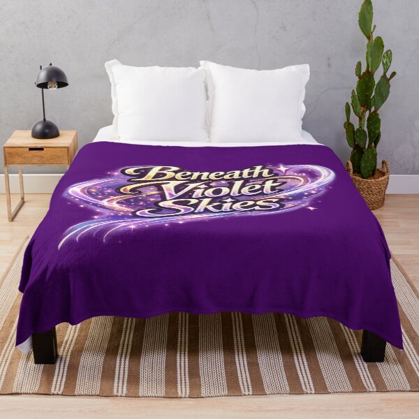 Item preview, Beneath Violet Skies.(Anime Ver.) designed and sold by MaxDreamsArt.