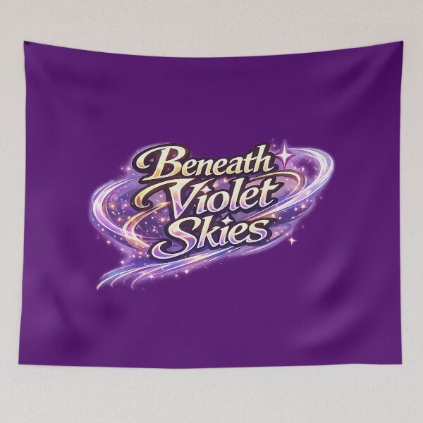 Item preview, Beneath Violet Skies.(Anime Ver.) designed and sold by MaxDreamsArt.