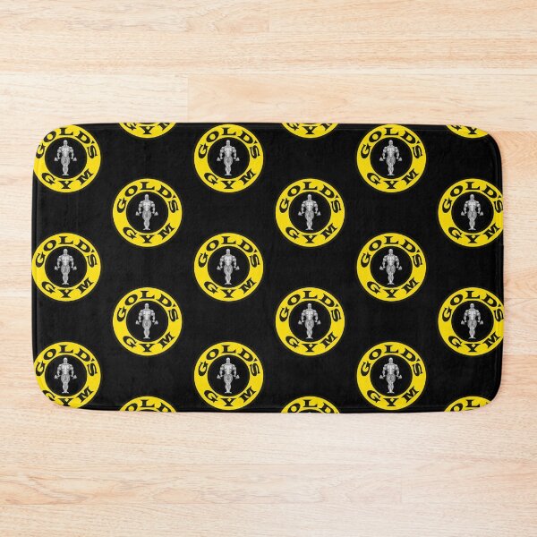 Item preview, Classic Gold's Gym Yellow Circle Bodybuilder Logo designed and sold by Sedwalhissan.