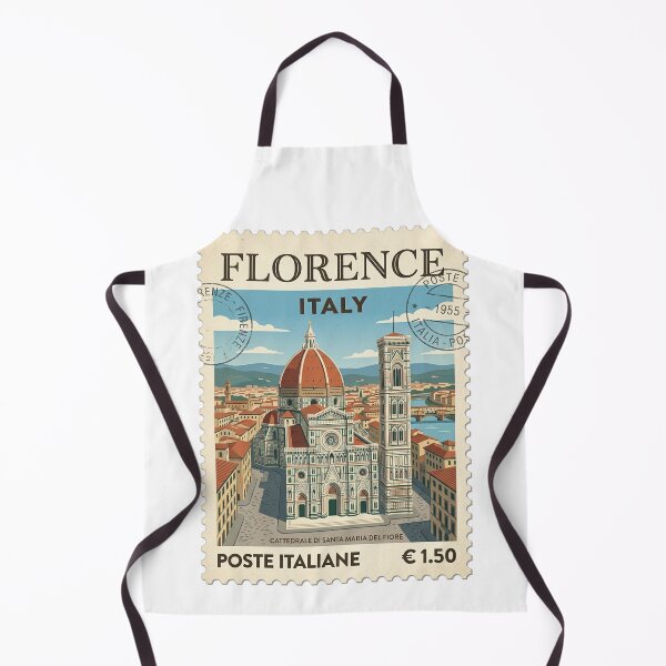 Item preview, Florence Italy Cathedral Duomo Vintage Travel Stamp designed and sold by k3rstman1.