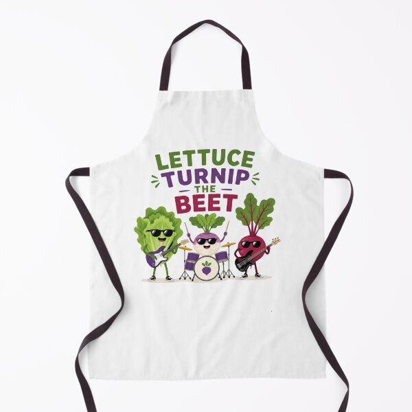 Item preview, Lettuce Turnip The Beet Cute Vegetable Music Pun designed and sold by Cerys-GS.