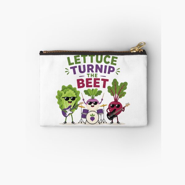 Item preview, Lettuce Turnip The Beet Cute Vegetable Music Pun designed and sold by Cerys-GS.