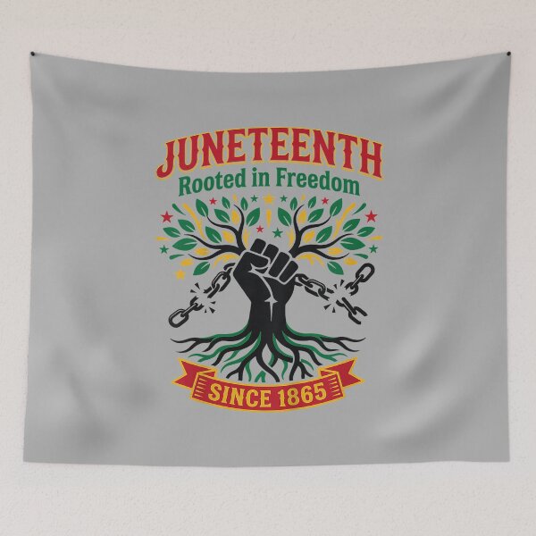 Item preview, Juneteenth Rooted in Freedom Since 1865 Men Women designed and sold by ArleneRowe.