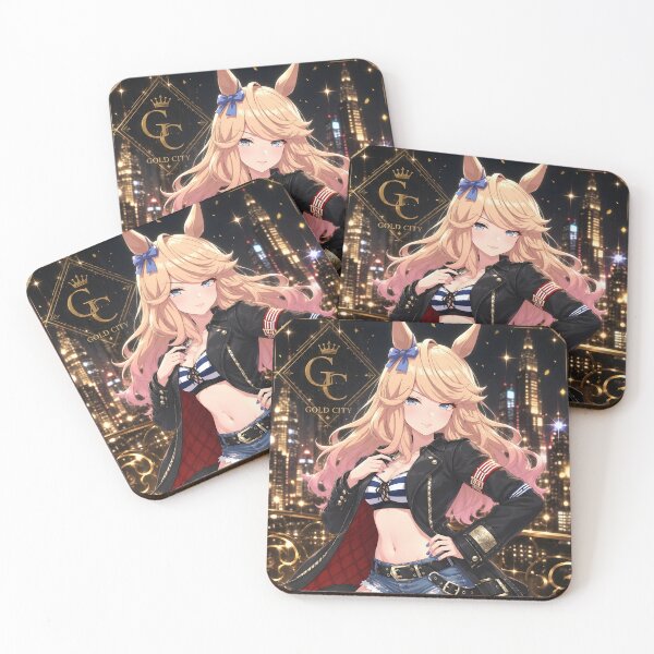 Item preview, Gold City (Umamusume) designed and sold by Kitsune Merchant.